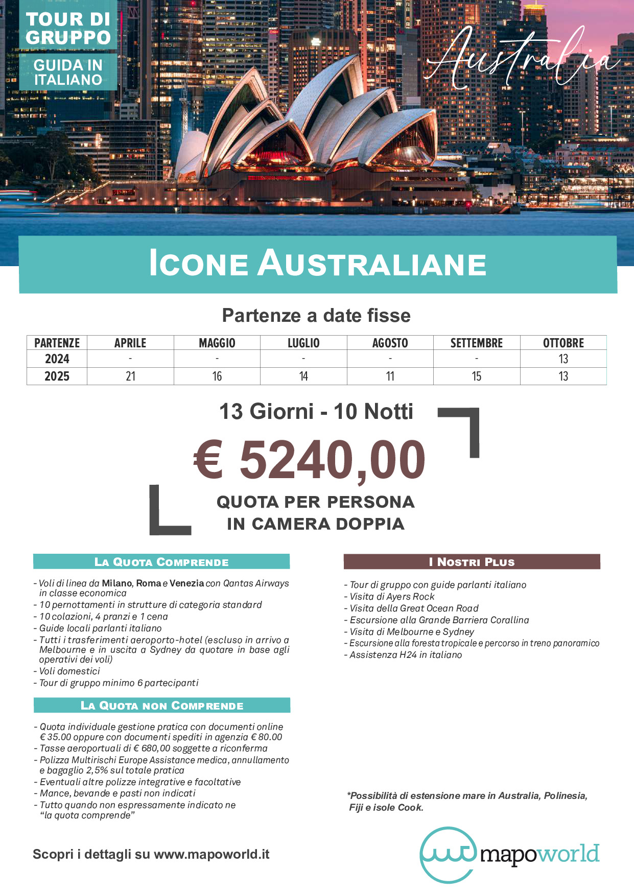 Icone Australiane - Tour di Gruppo